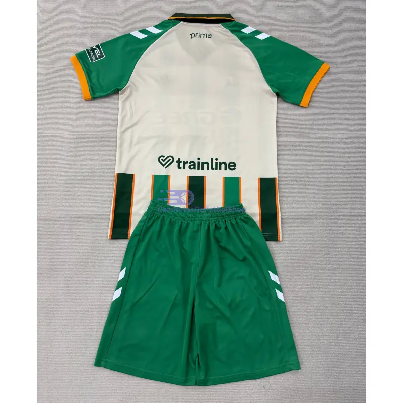 Camiseta Real Betis 2025/2026 Edición Especial Verde/Blanco/Naranja Niño Kit