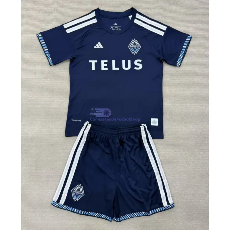 Camiseta Vancouver Whitecaps 2026/2027 2ª Equipación Azul