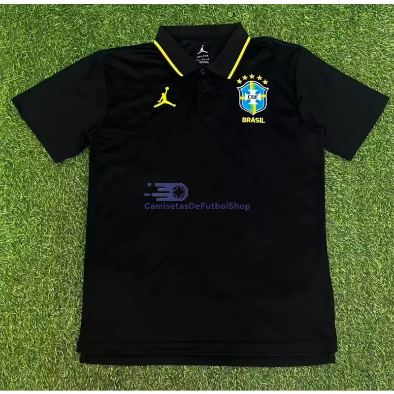 Polo Brasil 2026 Negro