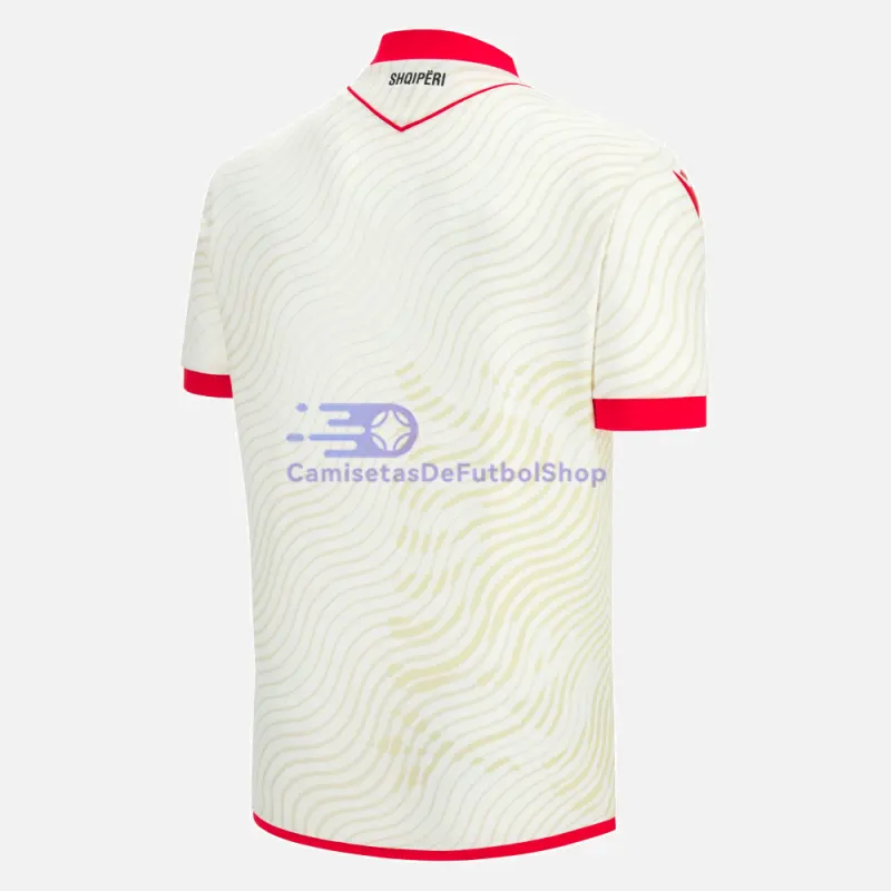 Camiseta Albania Mundial 2026 2ª Equipación Blanco