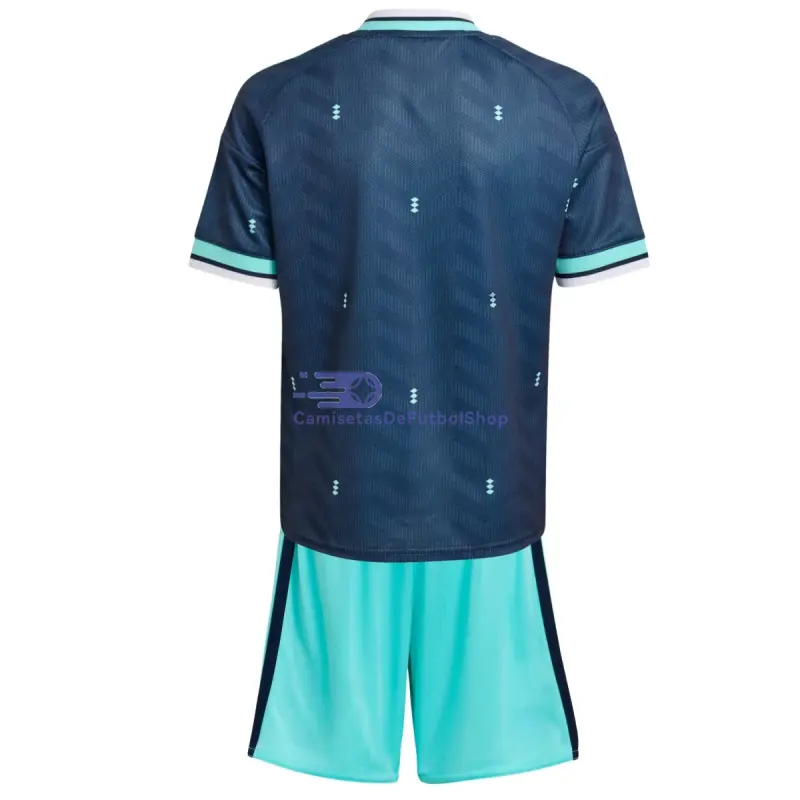 Camiseta Alemania Mundial 2026 2ª Equipación Azul Niño Kit