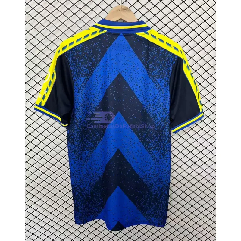 Camiseta Cadiz 2026/2027 Azul/Amarillo Versión Retro