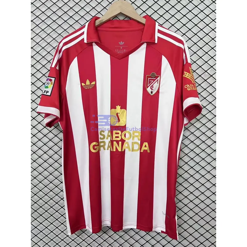 Camiseta Granada 2026/2027 Rojo/Blanco Versión Retro