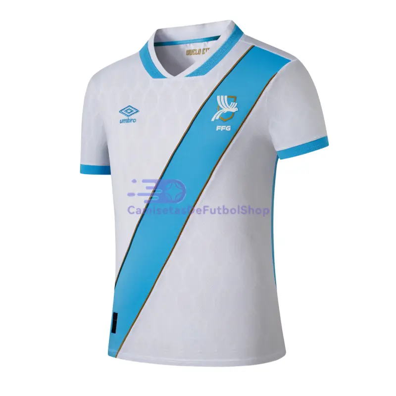 Camiseta Guatemala Mundial 2026 1ª Equipación Blanco/Azul