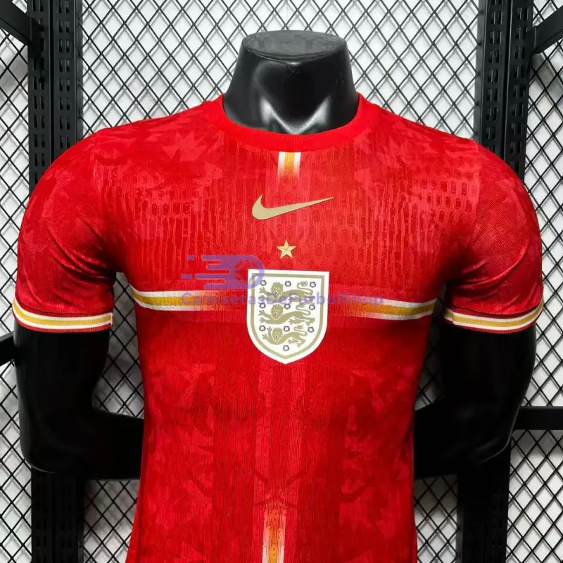 Camiseta Inglaterra 2026 Edición Especial Rojo (EDICIÓN JUGADOR)