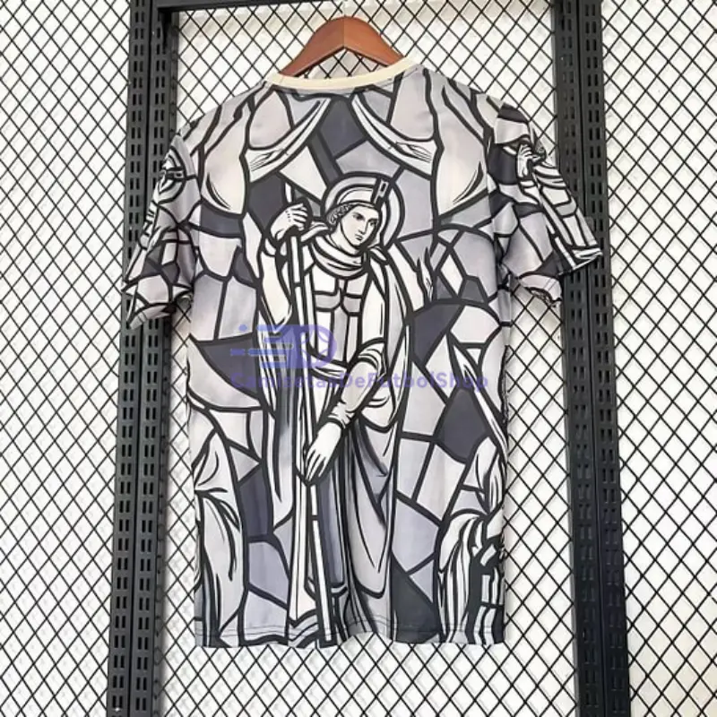 Camiseta Inglaterra x Palace 2026 Edición Especial Negro/Gris/Blanco