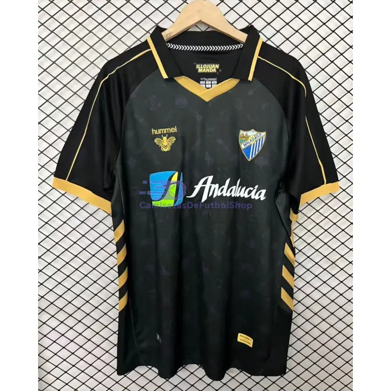 Camiseta Málaga CF 2026/2027 Negro Versión Retro