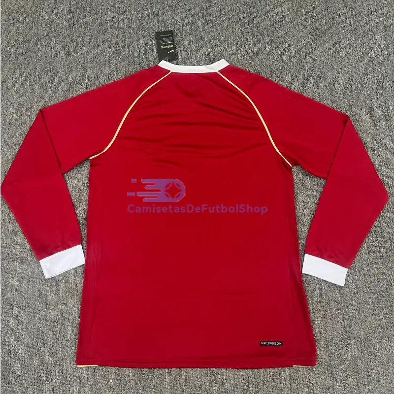 Camiseta Manchester United 1ª Equipación Retro 2006/07 ML Rojo
