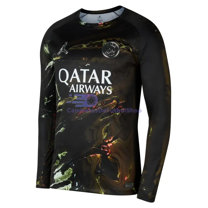 Camiseta PSG 2025/2026 Night Edition ML Negro
