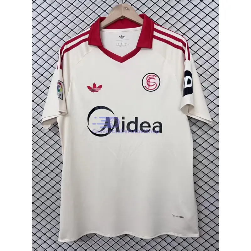 Camiseta Sevilla FC 2026/2027 Blanco Versión Retro