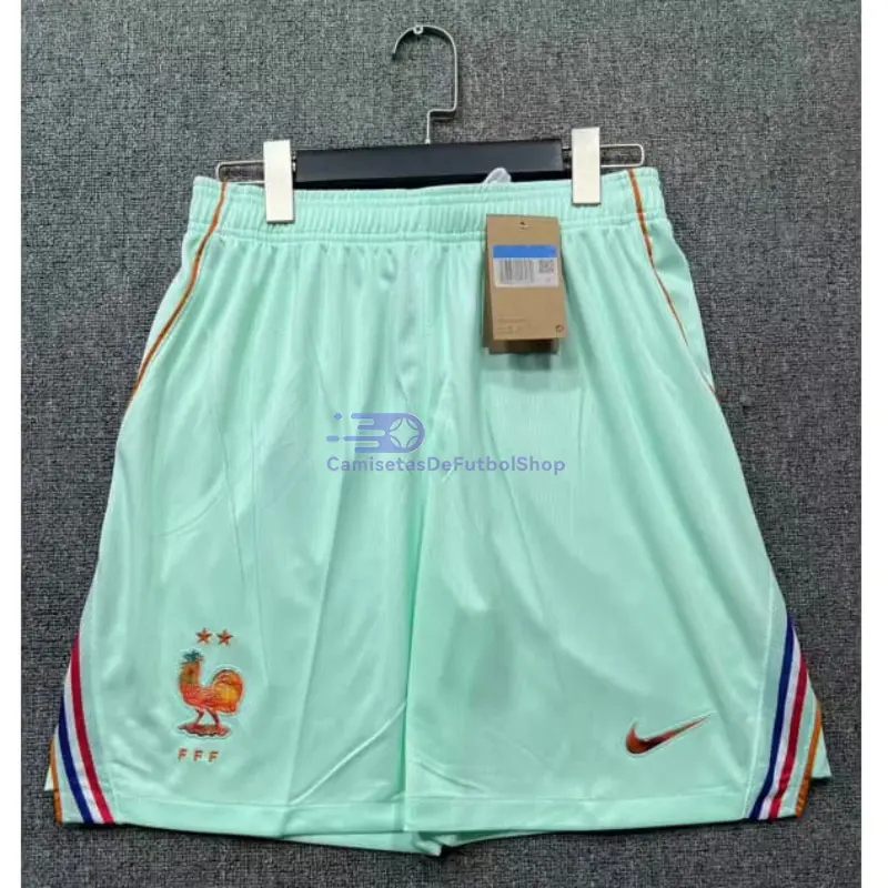 Pantalón Corto Francia 2ª Equipación Mundial 2026 Verde Menta