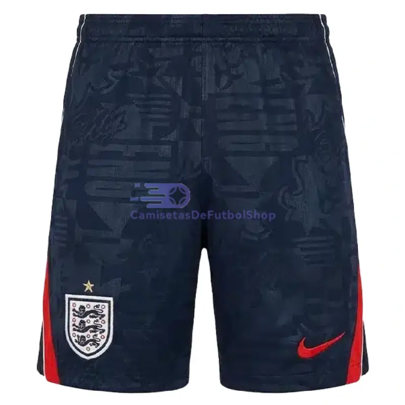 Pantalón Corto Inglaterra 2ª Equipación Mundial 2026 Azul Oscuro