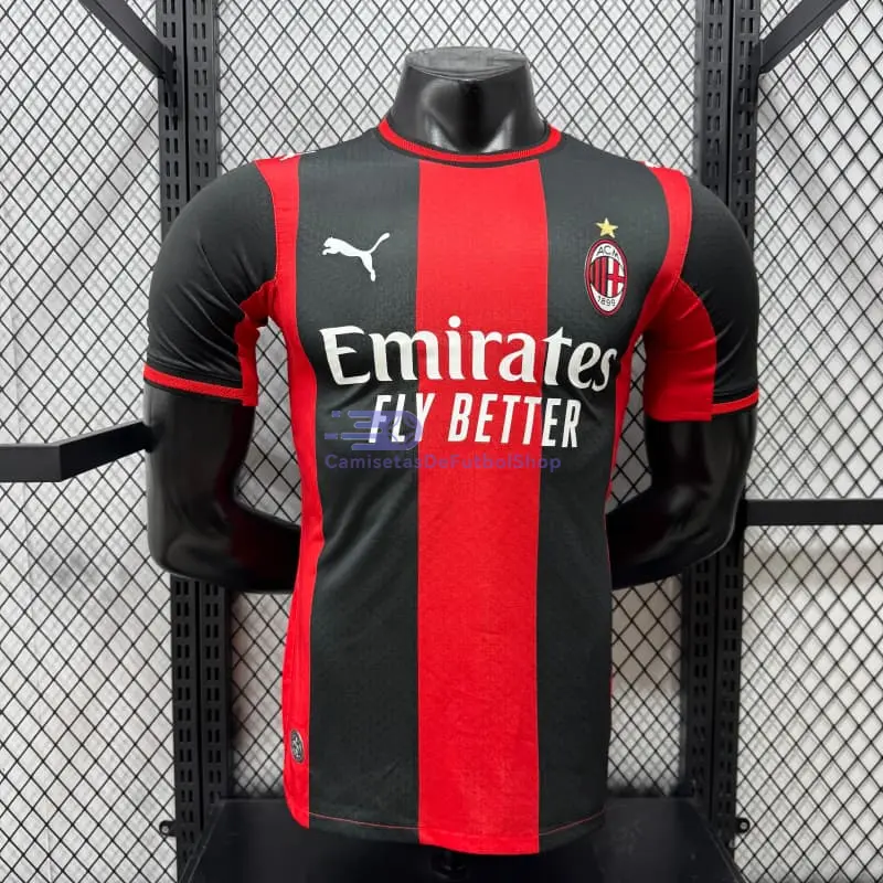 Camiseta AC Milan 2026/2027 1ª Equipación Rojo/Negro (EDICIÓN JUGADOR)