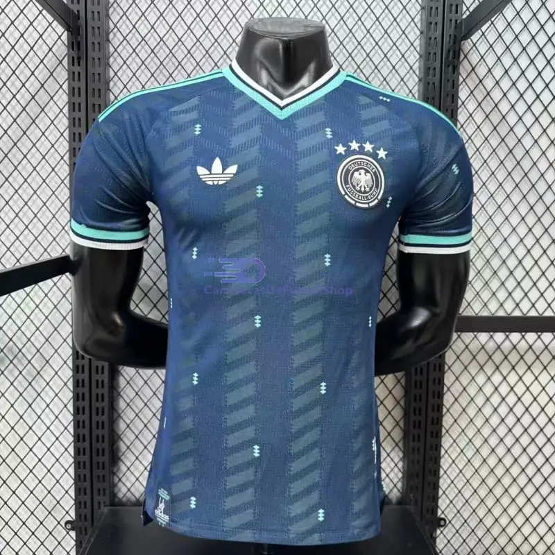 Camiseta Alemania Mundial 2026 2ª Equipación Azul (EDICIÓN JUGADOR)