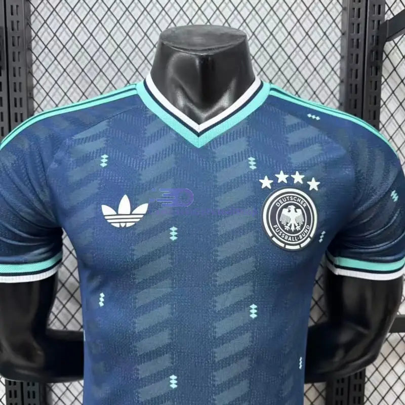Camiseta Alemania Mundial 2026 2ª Equipación Azul (EDICIÓN JUGADOR)