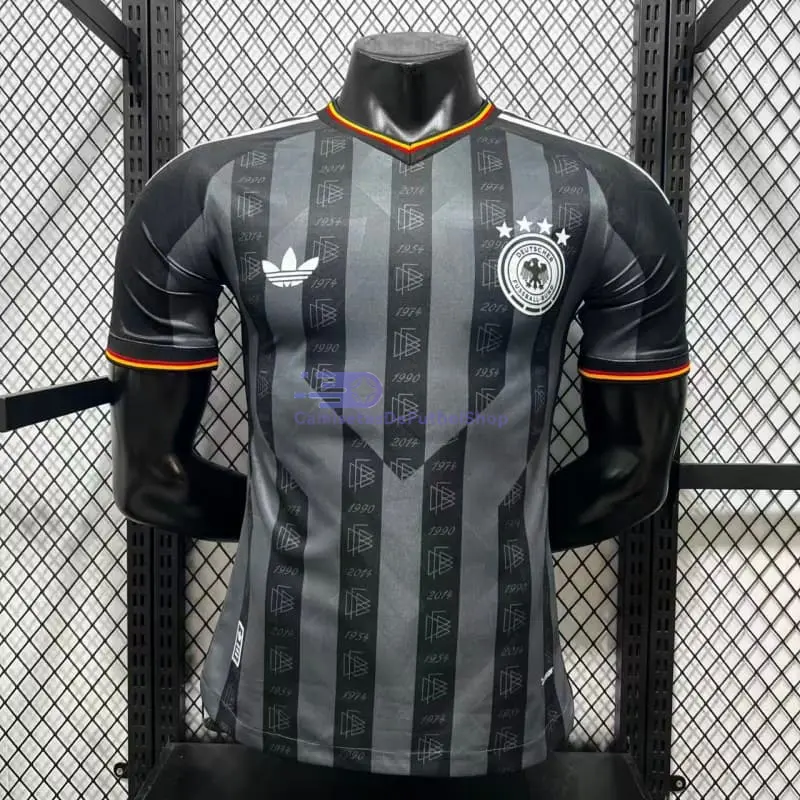 Camiseta Alemania 2026 Edición Especial Gris/Negro (EDICIÓN JUGADOR)