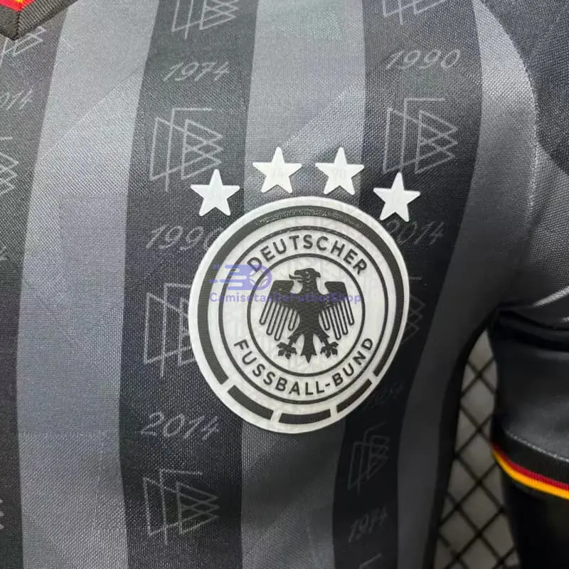 Camiseta Alemania 2026 Edición Especial Gris/Negro (EDICIÓN JUGADOR)