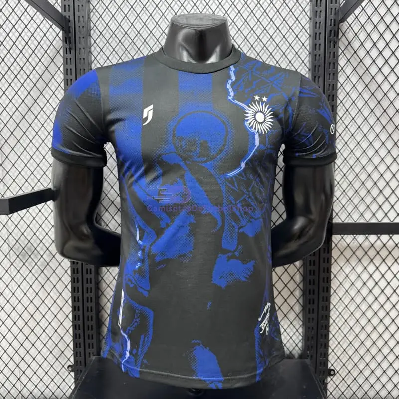 Camiseta Argentina 2026 Edición Especial Azul/Negro (EDICIÓN JUGADOR)