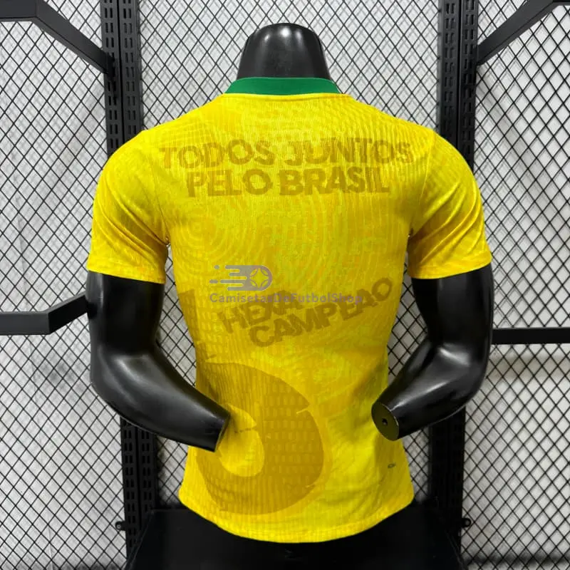 Camiseta Brasil 2026 Edición Especial Amarillo (EDICIÓN JUGADOR)