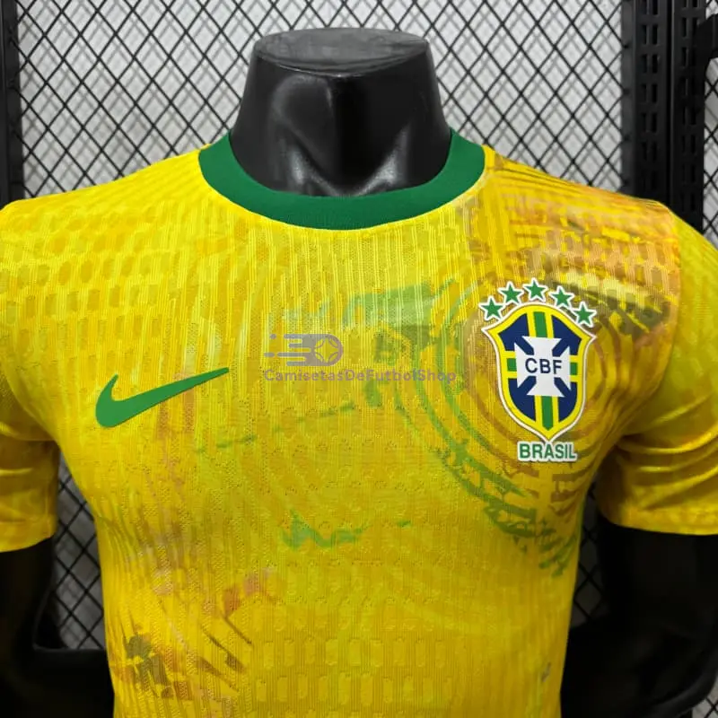 Camiseta Brasil 2026 Edición Especial Amarillo (EDICIÓN JUGADOR)