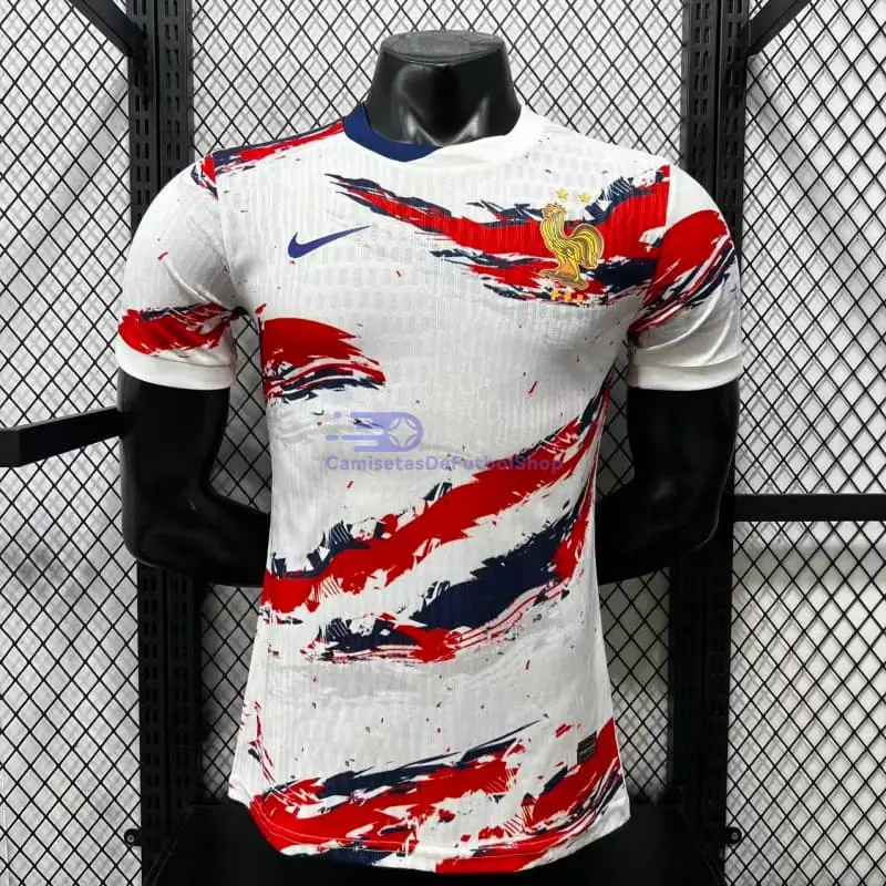 Camiseta Francia 2026 Edición Especial Blanco/Rojo (EDICIÓN JUGADOR)