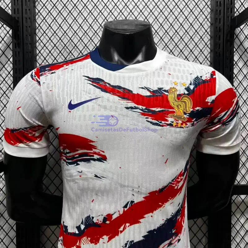 Camiseta Francia 2026 Edición Especial Blanco/Rojo (EDICIÓN JUGADOR)