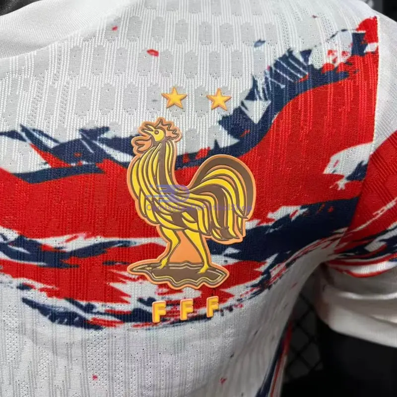 Camiseta Francia 2026 Edición Especial Blanco/Rojo (EDICIÓN JUGADOR)