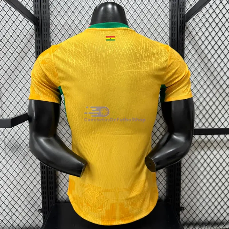Camiseta Ghana Mundial 2026 2ª Equipación Amarillo (EDICIÓN JUGADOR)