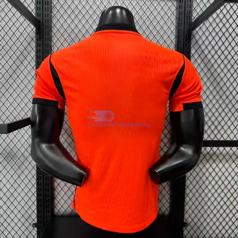 Camiseta Holanda Mundial 2026 1ª Equipación Naranja (EDICIÓN JUGADOR)