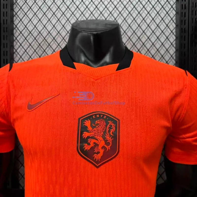 Camiseta Holanda Mundial 2026 1ª Equipación Naranja (EDICIÓN JUGADOR)
