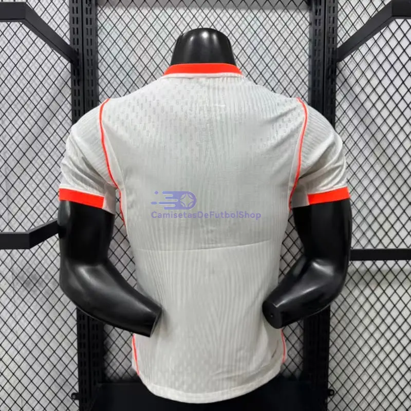 Camiseta Holanda Mundial 2026 2ª Equipación Blanco (EDICIÓN JUGADOR)