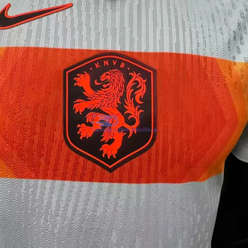 Camiseta Holanda Mundial 2026 2ª Equipación Blanco (EDICIÓN JUGADOR)