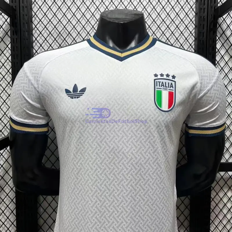 Camiseta Italia Mundial 2026 2ª Equipación Blanco (EDICIÓN JUGADOR)