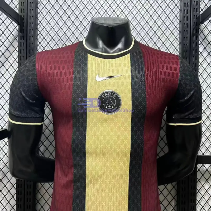 Camiseta PSG 2026/2027 Edición Especial Rojo/Amarillo/Negro (EDICIÓN JUGADOR)