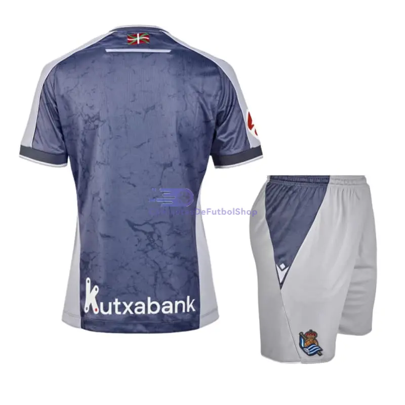 Camiseta Real Sociedad 2025/2026 2ª Equipación Niño Kit