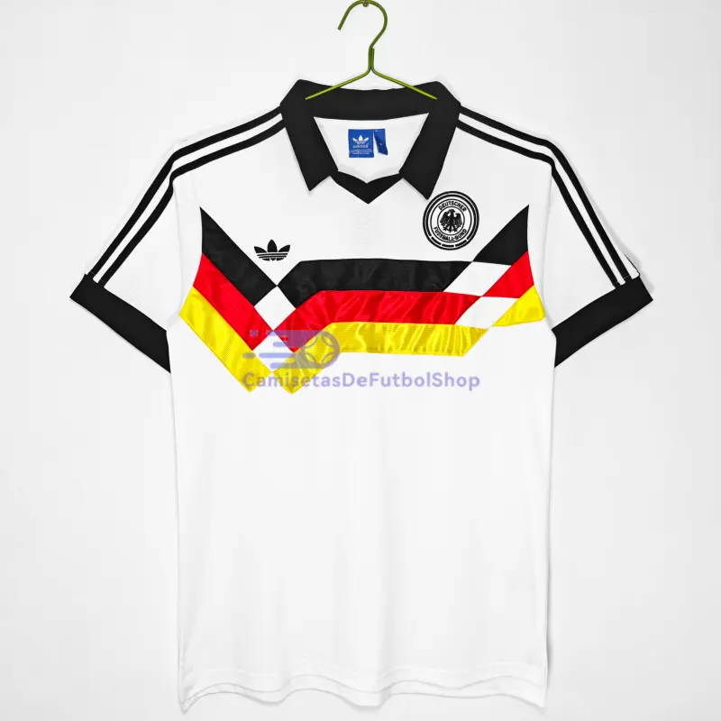 Camiseta Alemania 1988/1989 1ª Equipación Retro Blanco