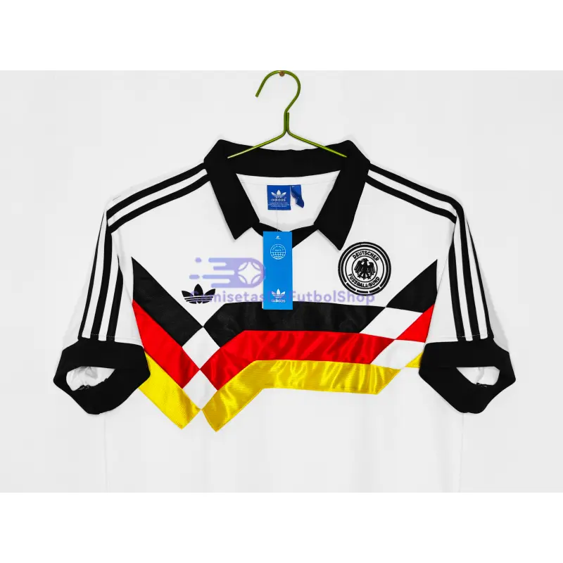 Camiseta Alemania 1988/1989 1ª Equipación Retro Blanco