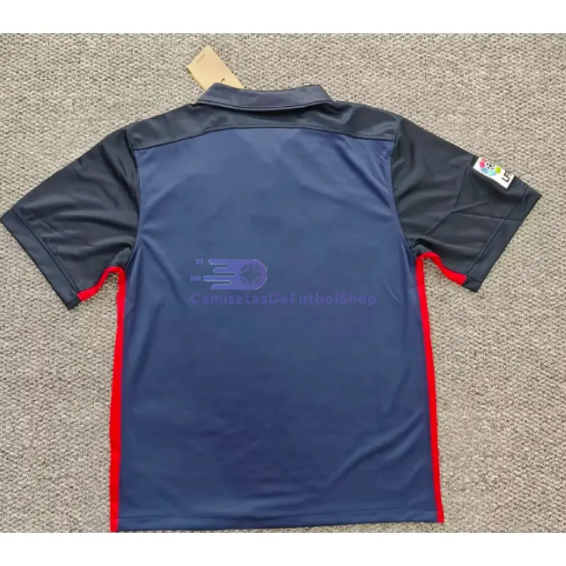 Camiseta Atletico de Madrid 2015/2016 2ª Equipación Retro Azul Marino