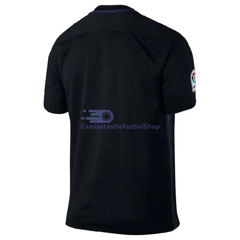 Camiseta Atletico de Madrid 2016/2017 2ª Equipación Retro Negro