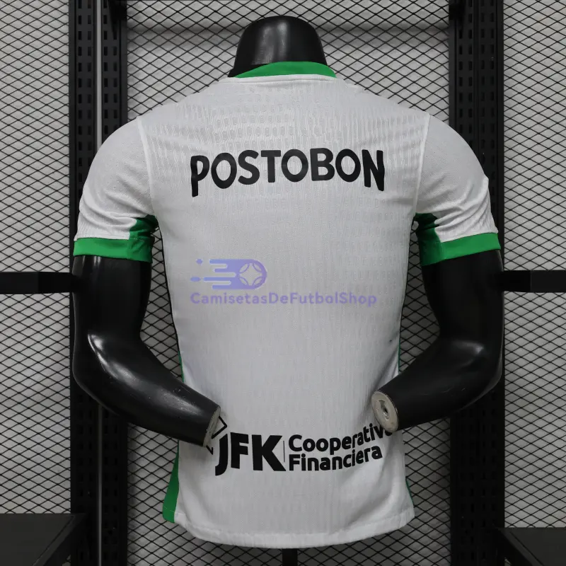 Camiseta Atlético Nacional 2026/2027 2ª Equipación Blanco/Verde (EDICIÓN JUGADOR)