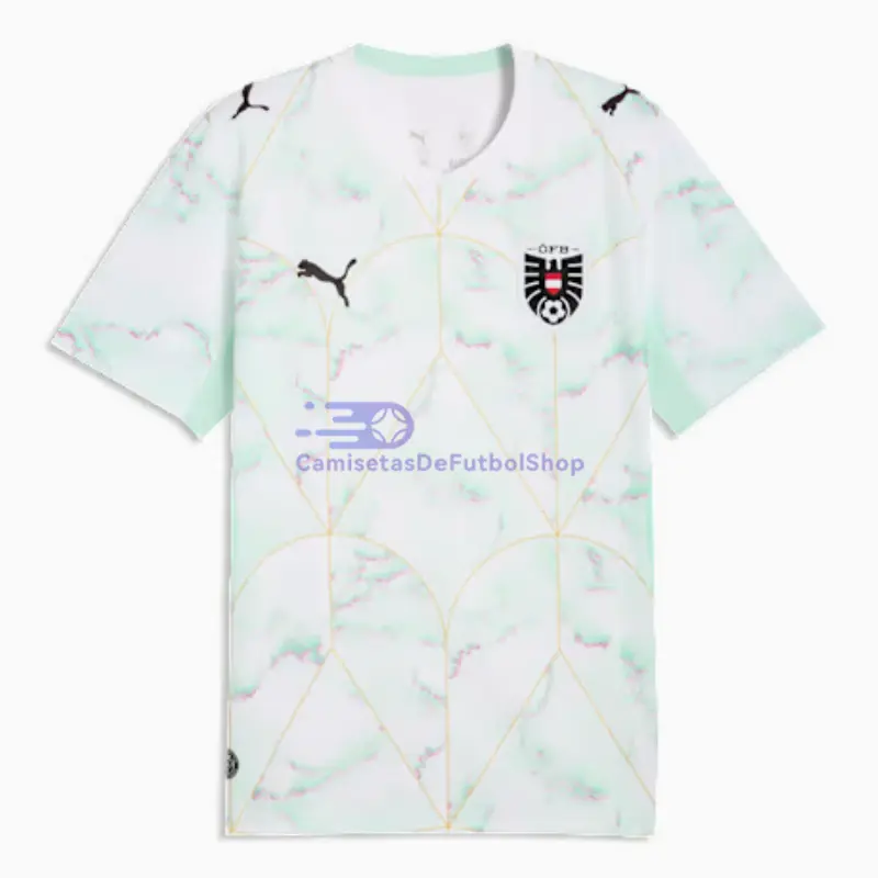 Camiseta Austria Mundial 2026 2ª Equipación Blanco