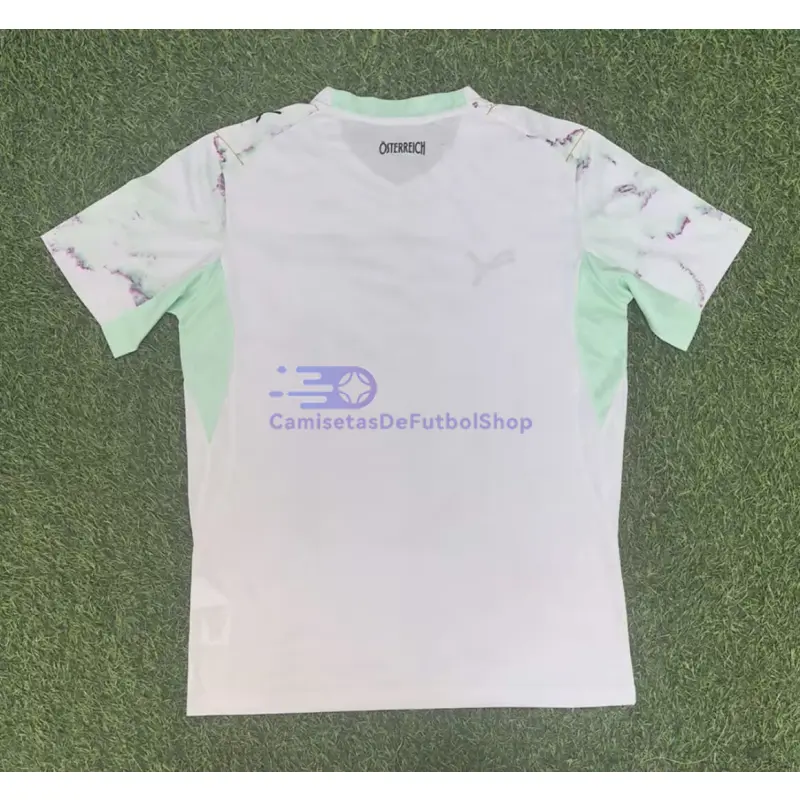 Camiseta Austria Mundial 2026 2ª Equipación Blanco