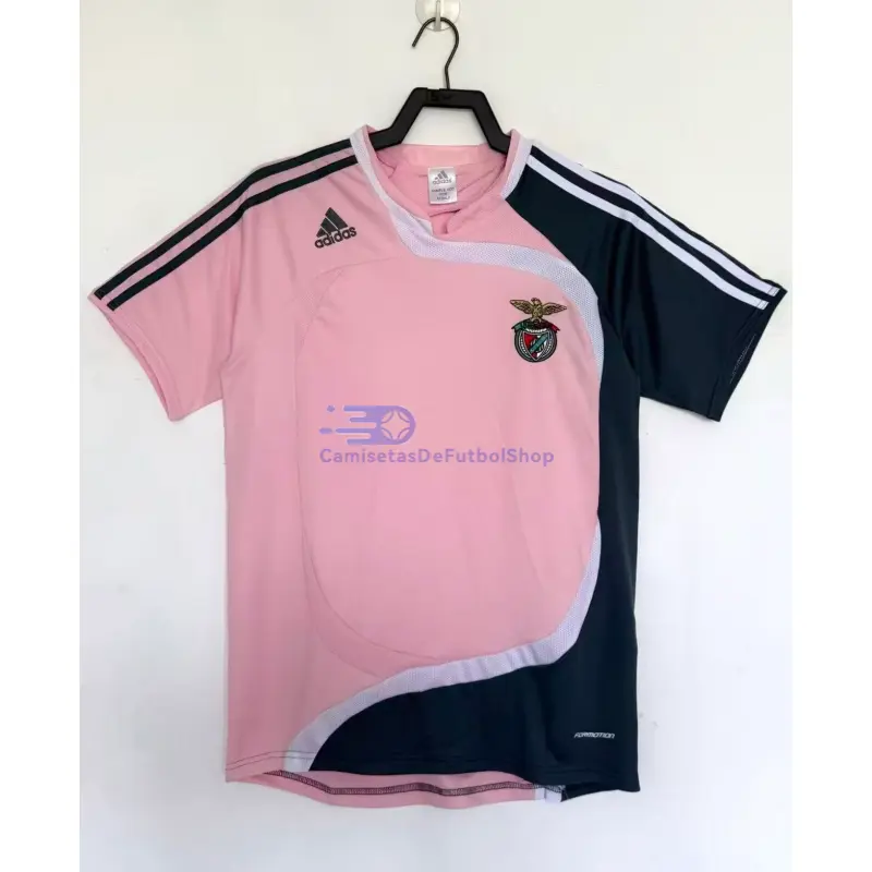 Camiseta Benfica 2007/2008 2ª Equipación Retro Rosa