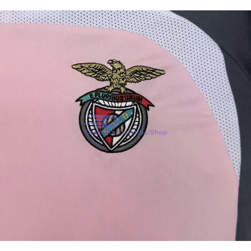 Camiseta Benfica 2007/2008 2ª Equipación Retro Rosa