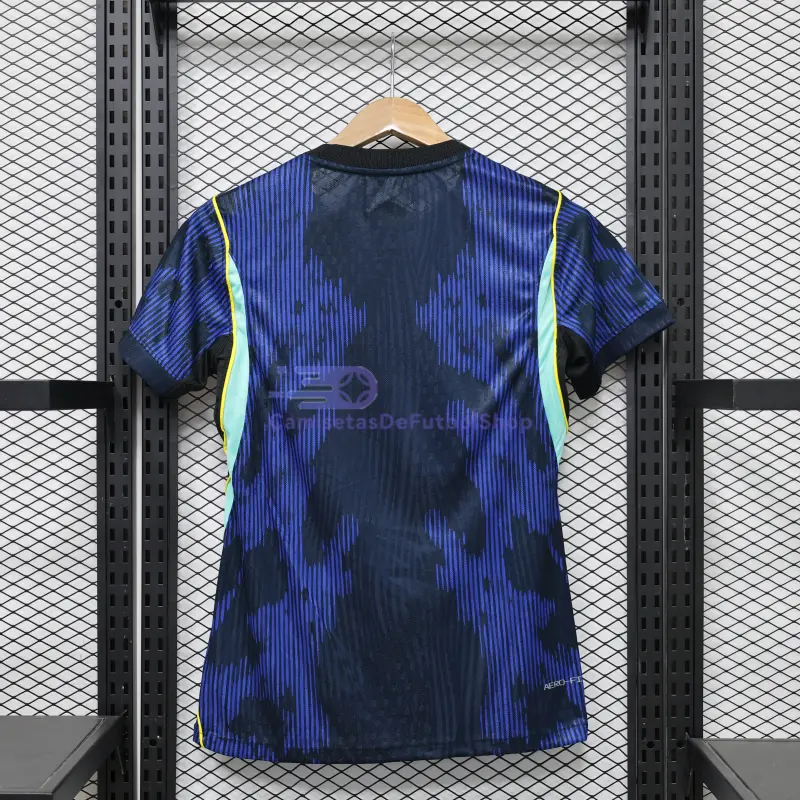 Camiseta Brasil Mundial 2026 2ª Equipación Azul Mujer (EDICIÓN JUGADOR)