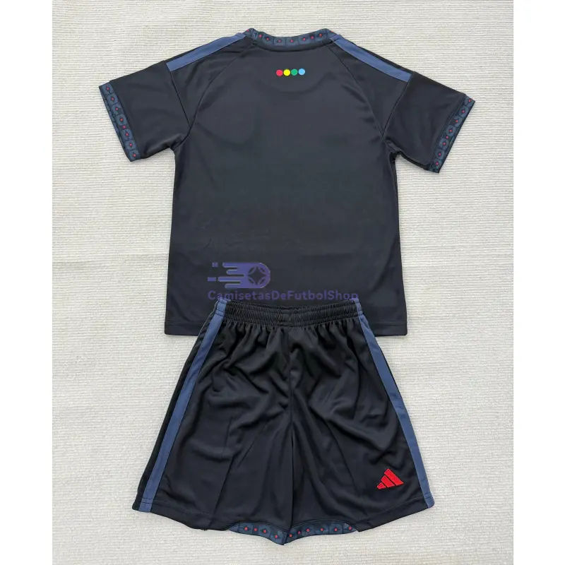 Camiseta Colo-Colo 2026/2027 2ª Equipación Negro Niño Kit