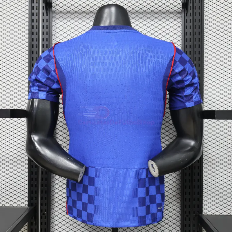 Camiseta Croacia Mundial 2026 2ª Equipación Azul (EDICIÓN JUGADOR)