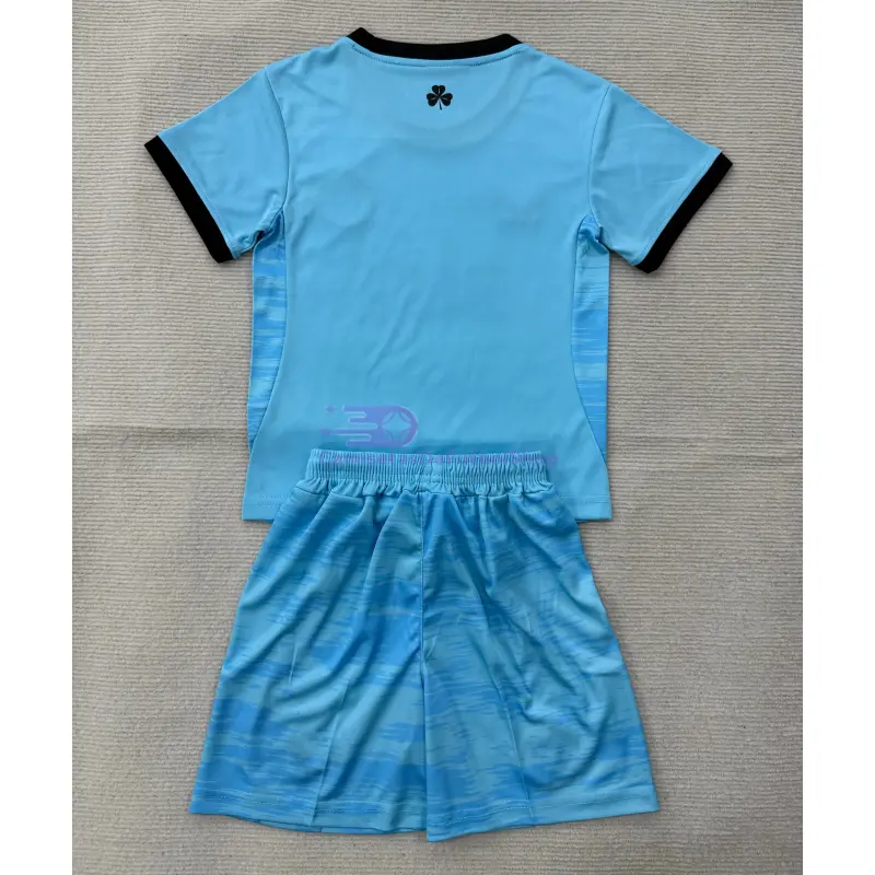 Camiseta de Portero Irland Mundial 2026 1ª Equipación Azul Niño Kit
