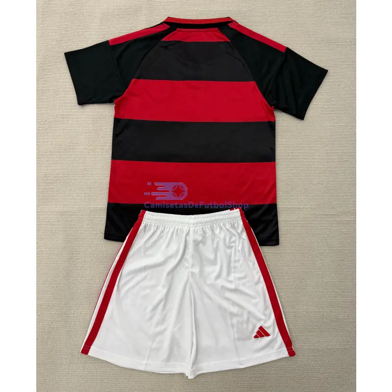 Camiseta Flamengo 2026/2027 1ª Equipación Rojo/Negro Niño Kit