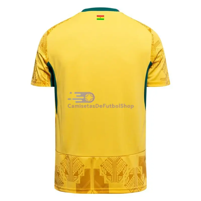 Camiseta Ghana Mundial 2026 2ª Equipación Amarillo
